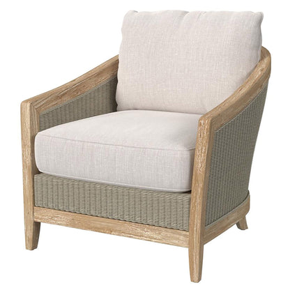 Sunset West Cambria Club Chair in Canvas Canvas w/ Self Welt — View 11
