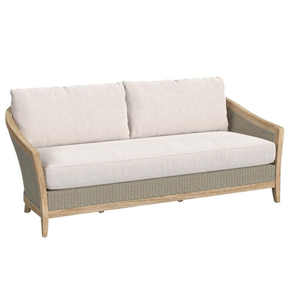 Sunset West Cambria Sofa in Canvas Canvas w/ Self Welt — View 8