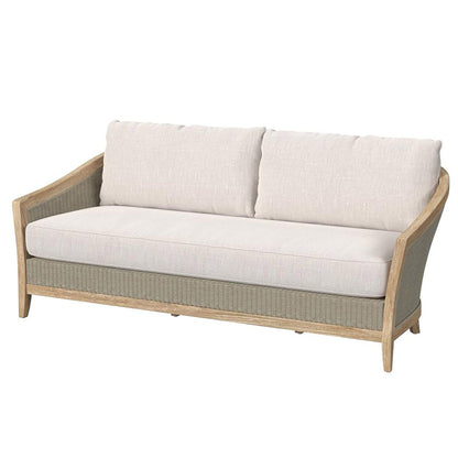 Sunset West Cambria Sofa in Canvas Canvas w/ Self Welt — View 13