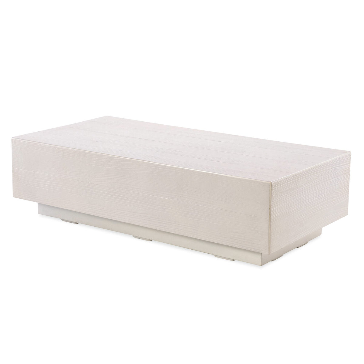 Sunset West Bazaar GRFC Faux Bois Coffee Table, Bone Finish — View 5