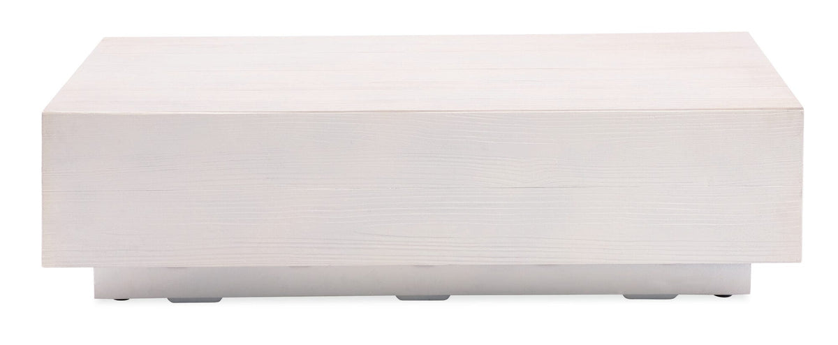 Sunset West Bazaar GRFC Faux Bois Coffee Table, Bone Finish — View 3
