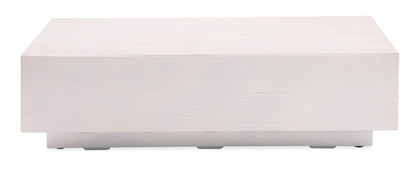 Sunset West Bazaar GRFC Faux Bois Coffee Table, Bone Finish — View 3