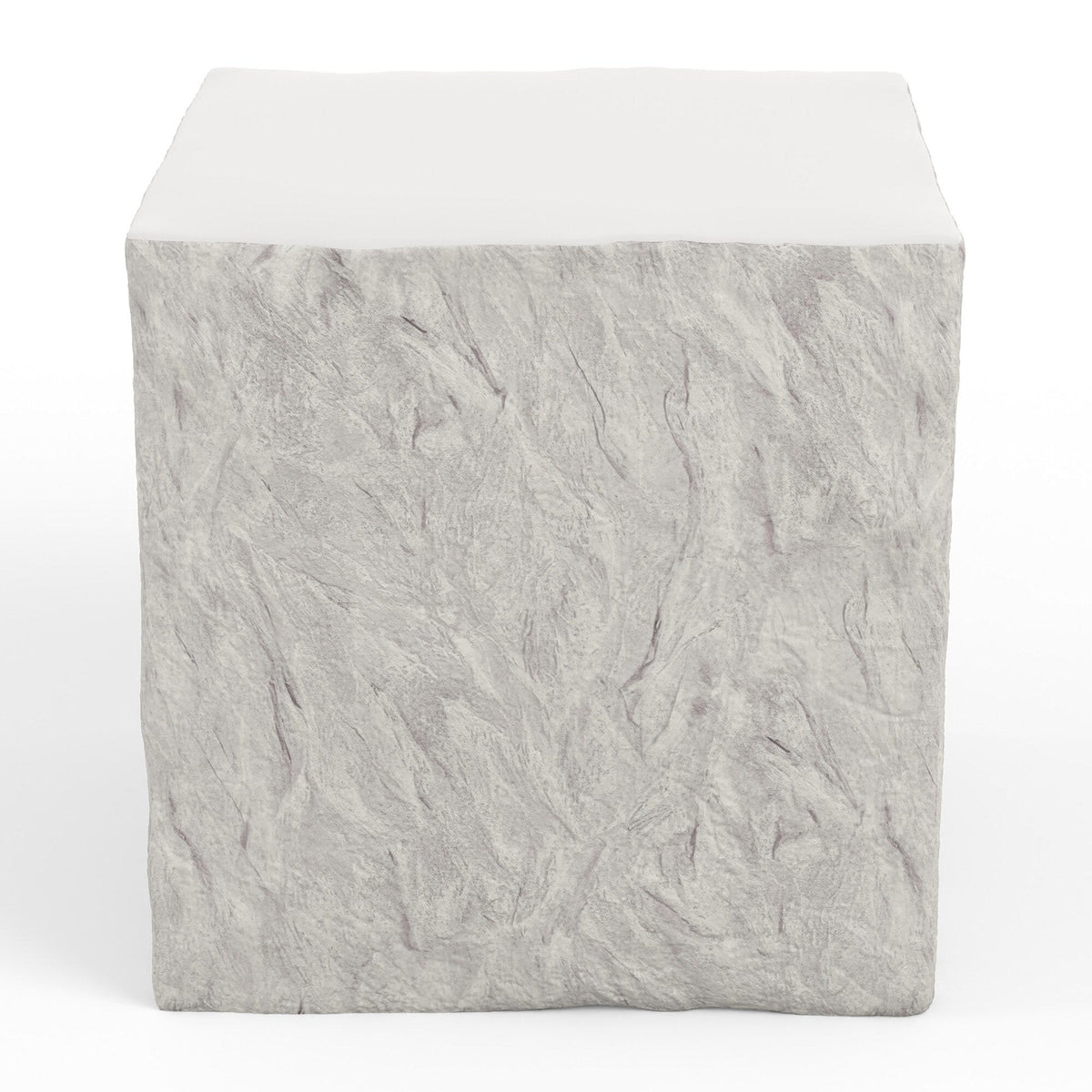 Sunset West Bazaar Antique Stone End Table — View 5