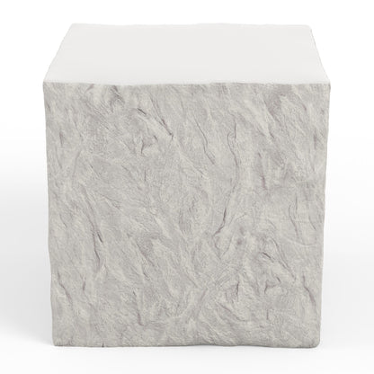 Sunset West Bazaar Antique Stone End Table — View 5