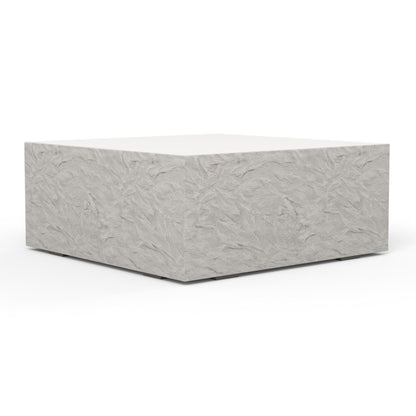 Sunset West Bazaar Antique Stone Square Coffee Table — View 3