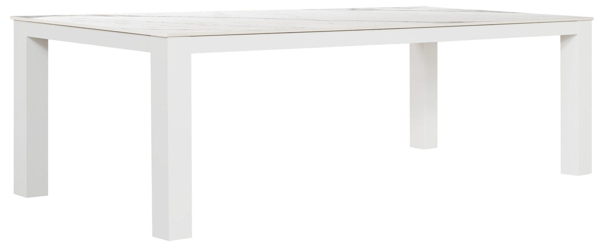 Sunset West Bazaar Frost 94 in. Rectangle Dining Table
