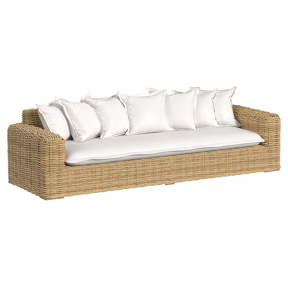 Sunset West Playa Sofa in Soothe Pearl w/ Flange Welt — View 4