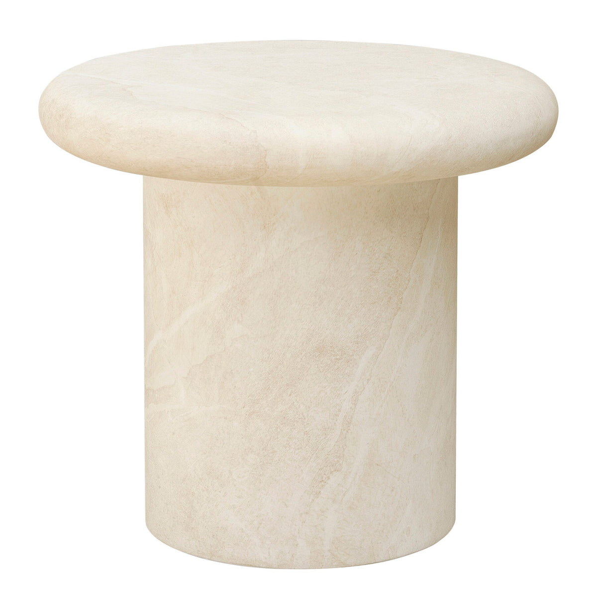Sunset West Bazaar Travertino End Table — View 2