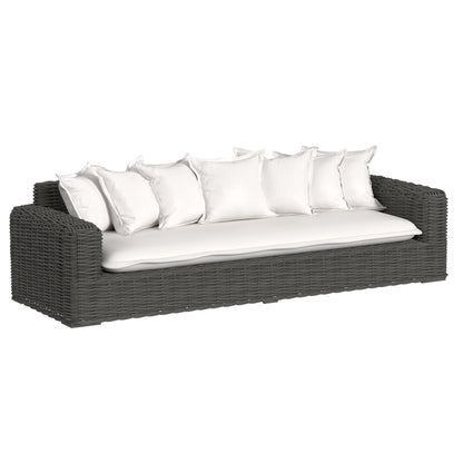Sunset West Cabo Sofa in Soothe Pearl w/ Flange Welt — View 3