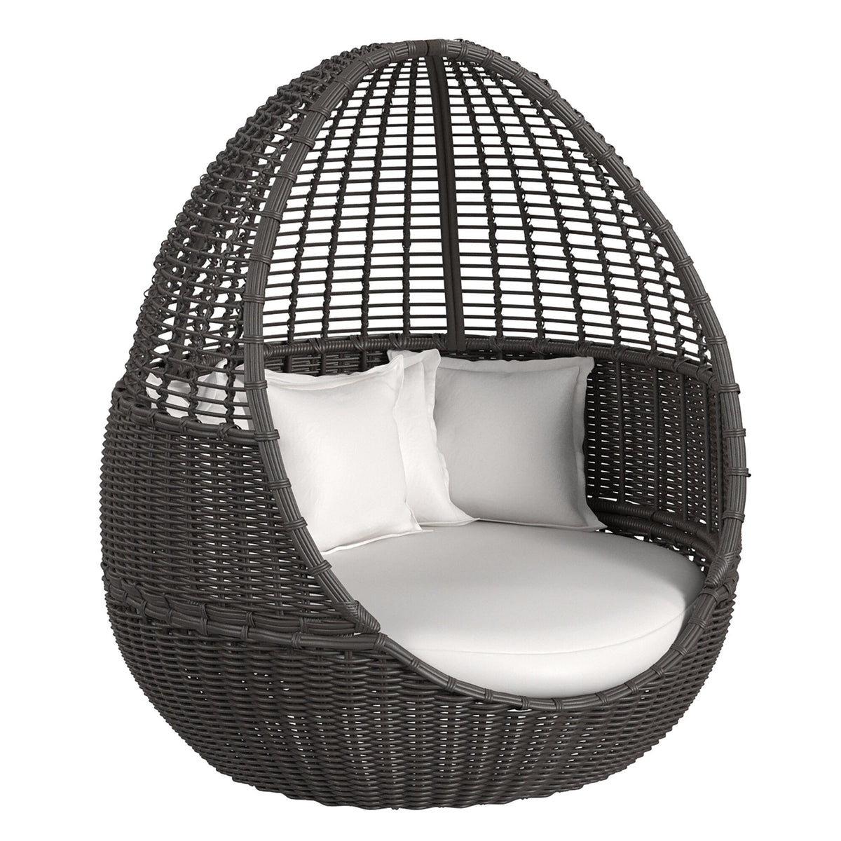 Sunset West Cabo Daybed in Soothe Pearl w/ Flange Welt — View 6