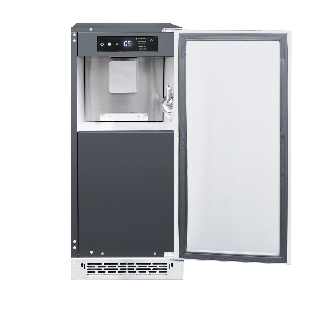 15" 55 Lb. Outdoor Rated Nugget Ice Maker by Summerset