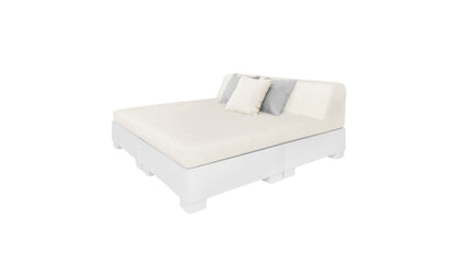 Ledge Affinity Square Sunbed with Backrest Cushion