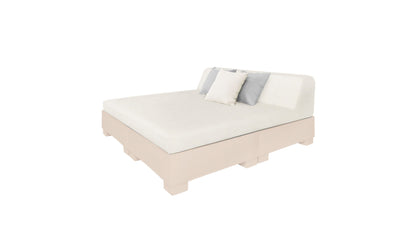 Ledge Affinity Square Sunbed with Backrest Cushion