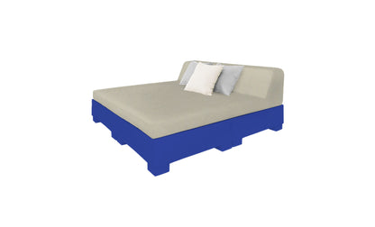 Ledge Affinity Square Sunbed with Backrest Cushion