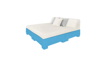 Ledge Affinity Square Sunbed with Backrest Cushion