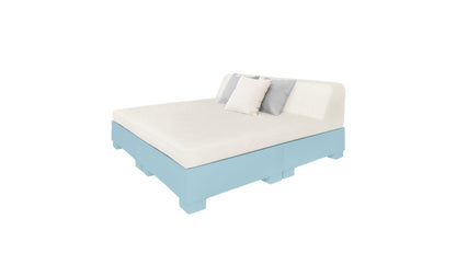 Ledge Affinity Square Sunbed with Backrest Cushion