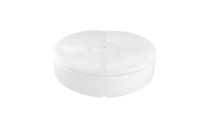 Ledge Signature Round Sunbed 5-Piece with Umbrella Hole