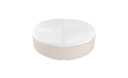 Ledge Signature Round Sunbed 5-Piece with Umbrella Hole