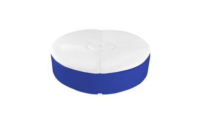 Ledge Signature Round Sunbed 5-Piece with Umbrella Hole