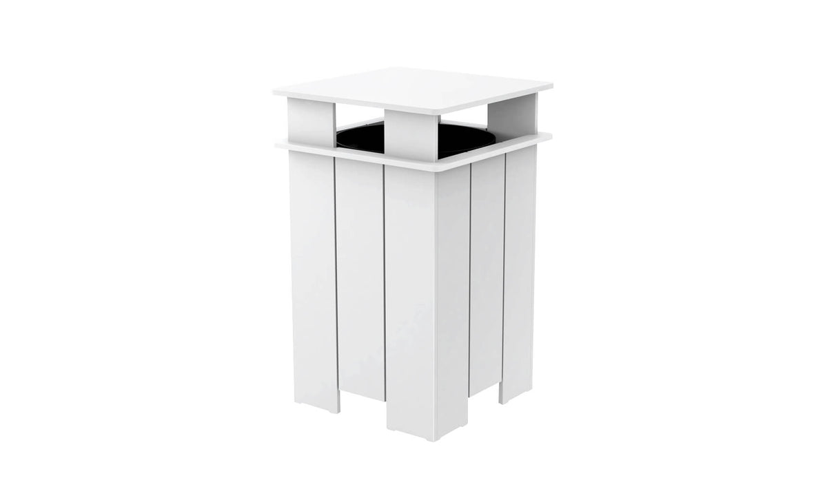 Ledge Mainstay Square Trash Bin