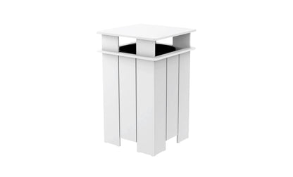 Ledge Mainstay Square Trash Bin