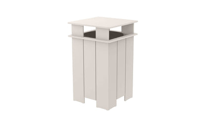 Ledge Mainstay Square Trash Bin
