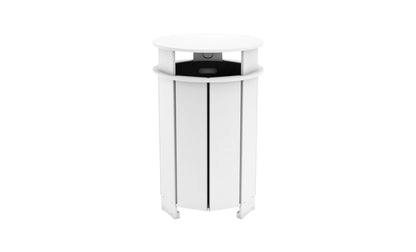 Ledge Mainstay Round Trash Bin