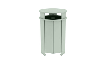 Ledge Mainstay Round Trash Bin