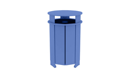 Ledge Mainstay Round Trash Bin