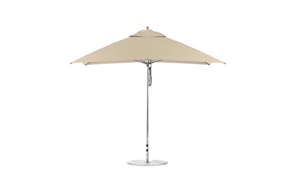 Ledge 10' Square Pulley Essential Fiberglass Umbrella