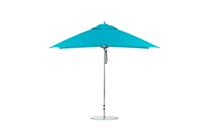Ledge 10' Square Pulley Essential Fiberglass Umbrella