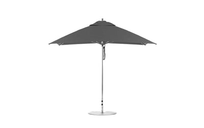 Ledge 10' Square Pulley Essential Fiberglass Umbrella