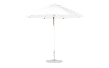 Ledge 9' Octagon Pulley Essential Fiberglass Umbrella