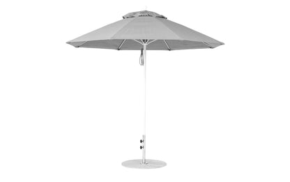 Ledge 9' Octagon Pulley Essential Fiberglass Umbrella