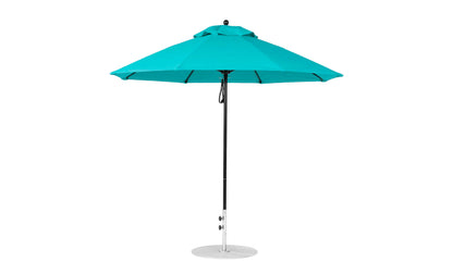 Ledge 9' Octagon Pulley Essential Fiberglass Umbrella