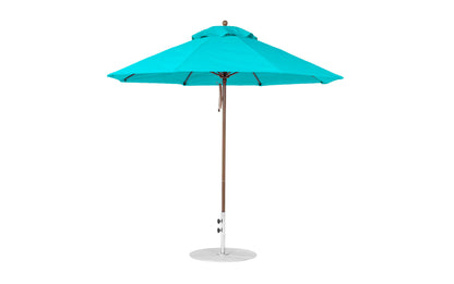 Ledge 9' Octagon Pulley Essential Fiberglass Umbrella