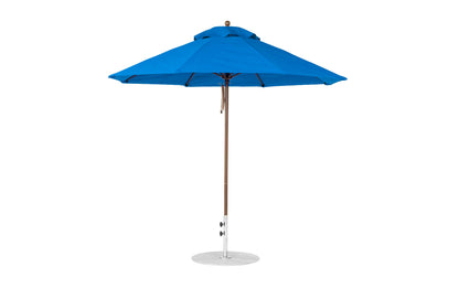 Ledge 9' Octagon Pulley Essential Fiberglass Umbrella