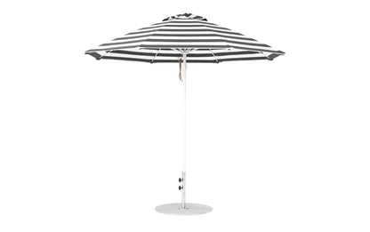Ledge 9' Octagon Pulley Essential Fiberglass Umbrella