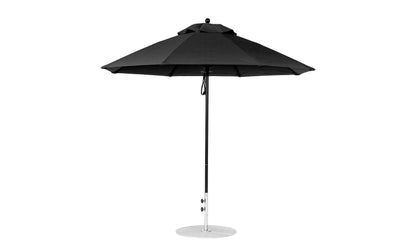 Ledge 9' Octagon Pulley Essential Fiberglass Umbrella