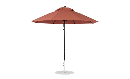 Ledge 9' Octagon Pulley Essential Fiberglass Umbrella