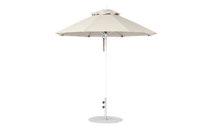 Ledge 7.5' Octagon Pulley Essential Fiberglass Umbrella
