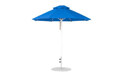 Ledge 7.5' Octagon Pulley Essential Fiberglass Umbrella