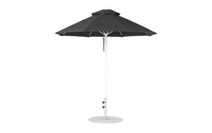 Ledge 7.5' Octagon Pulley Essential Fiberglass Umbrella