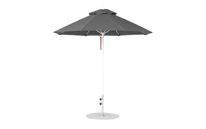 Ledge 7.5' Octagon Pulley Essential Fiberglass Umbrella