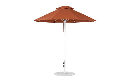 Ledge 7.5' Octagon Pulley Essential Fiberglass Umbrella