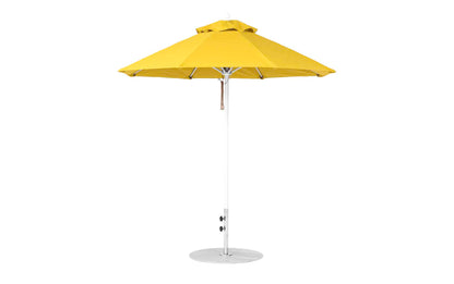 Ledge 7.5' Octagon Pulley Essential Fiberglass Umbrella
