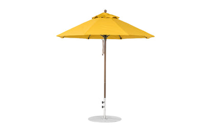 Ledge 7.5' Octagon Pulley Essential Fiberglass Umbrella