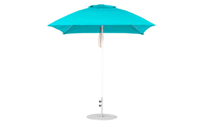 Ledge 7.5' Square Pulley Essential Fiberglass Umbrella