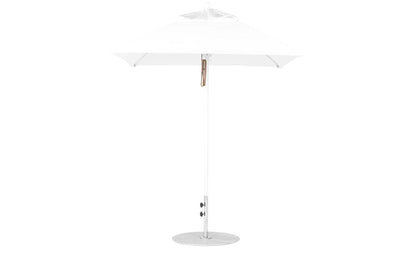 Ledge 6.5' Square Pulley Essential Fiberglass Umbrella
