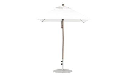 Ledge 6.5' Square Pulley Essential Fiberglass Umbrella
